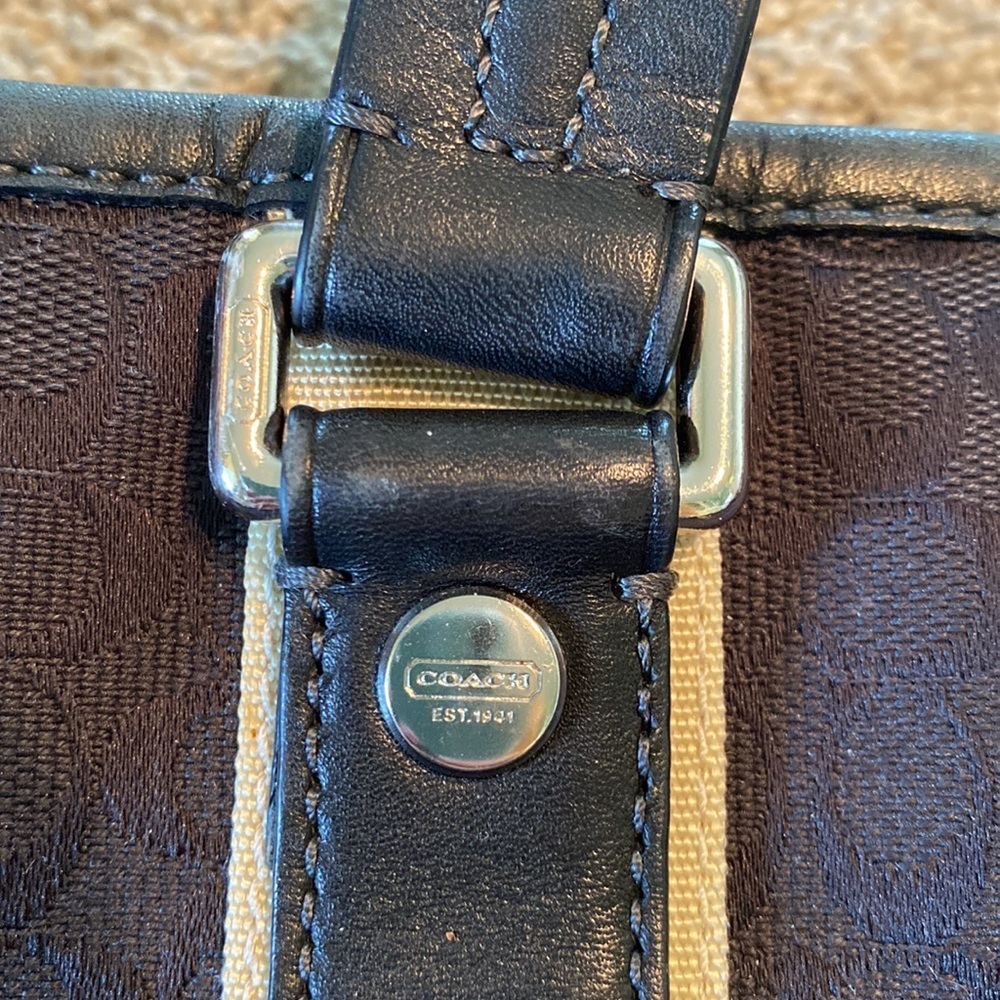 Black Coach Laptop Bag - Picture 5 of 12
